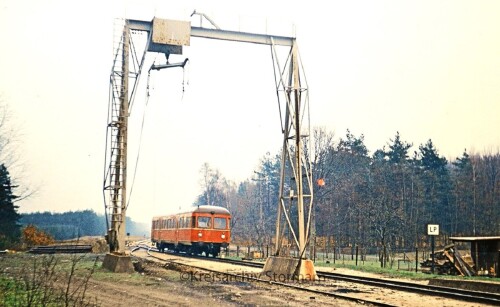 Bolthersen Bahnhof Lüneburg 1969 nach Bleckede MAKTriebwagen (1)