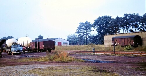 1965 Trittau Bahnhof Güterverkehr (2)