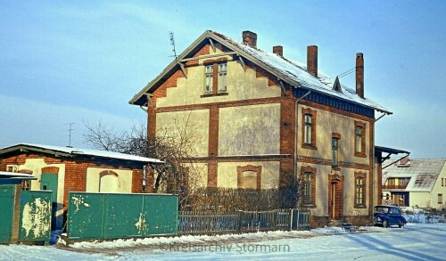 1969 Kreisbahnhof Trittau vor dem Abriß