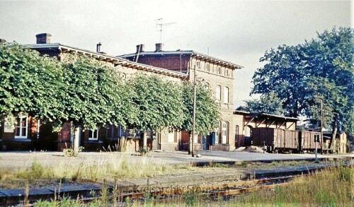1969 Trittau Bahnhof Gleisseite