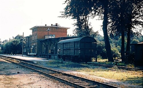 1967 Trittau Bahnhof Gebäude (1)