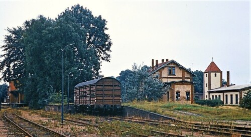 1967 Trittau Bahnhof Gebäude (2)