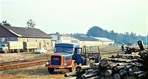 1967 Trittau Bahnhof Verladestraße Rangieren DB a (4)