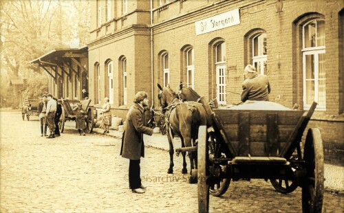 Trittau Bahnhof 1973 Filmaufnahmen 3. Reich um 1943 (10)