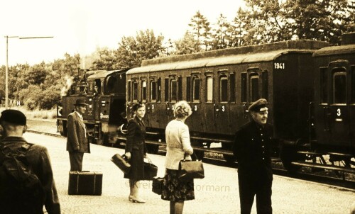 Trittau Bahnhof 1973 Filmaufnahmen 3. Reich um 1943 (19)