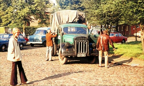 Trittau Bahnhof 1973 Filmaufnahmen 3. Reich um 1944 h (1)