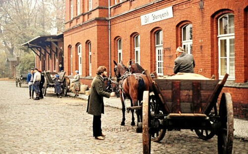 Trittau Bahnhof 1973 Filmaufnahmen 3. Reich um 1944 h (10)