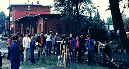 Trittau Bahnhof 1973 Filmaufnahmen 3. Reich um 1944 i