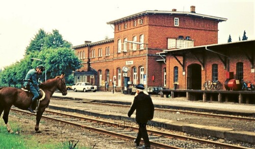 Trittau Bahnhof 1973 Filmaufnahmen 3. Reich um 1944 j (1)