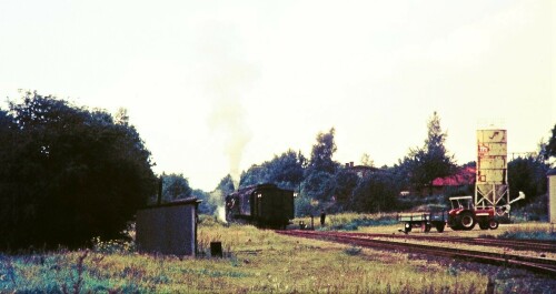 Trittau Bahnhof 1973 Filmaufnahmen 3. Reich um 1944 k (0b)