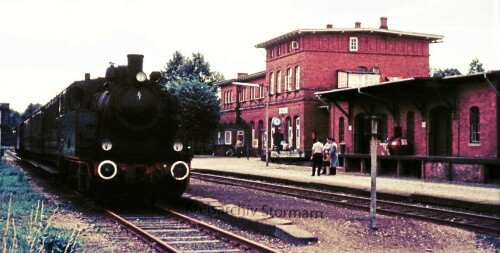 Trittau Bahnhof 1973 Filmaufnahmen 3. Reich um 1944 k (0c)