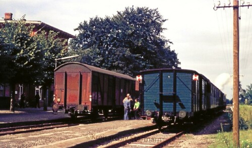 Trittau Bahnhof 1973 Filmaufnahmen 3. Reich um 1944 k (0d)