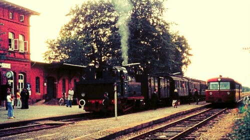 Trittau Bahnhof 1973 Filmaufnahmen 3. Reich um 1944 k (10)