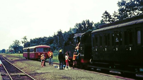 Trittau Bahnhof 1973 Filmaufnahmen 3. Reich um 1944 k (1c) (2)