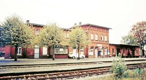 1974 Trittau Bahnhof Ansichten (2)