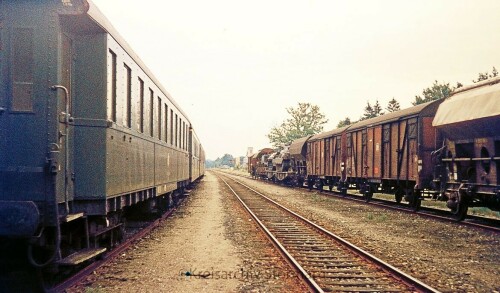 1974 Trittau Bahnhof Militär Bundeswehr Manöver (11)