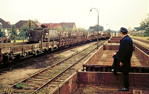 1974 Trittau Bahnhof Militär Bundeswehr Manöver (5)