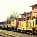 1975-Trittau-Bahnhof-SPENO-Schienenschleifzug-1