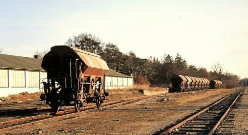 1980 Trittau Güterverkehr DB Bahnhof (1)