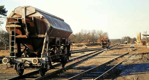 1980 Trittau Güterverkehr DB Bahnhof (2)