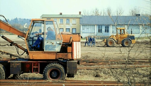 1981 Demontage Bahnstrecke Schwarzenbek Trittau Bahnhof (4)