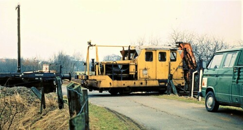 1981 Demontage Bahnstrecke Schwarzenbek Trittau Bahnhof (5)