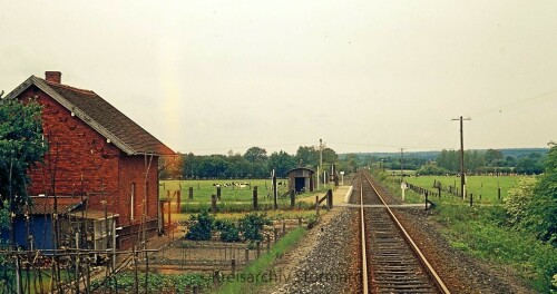 Dahmker Bahnhof 1976 Haltestelle (3)