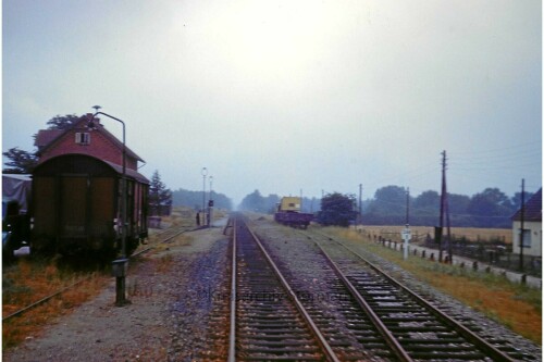 Dwerkathen Bahnhof Haltestelle 1969 (1)