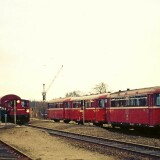 Dwerkathen_Bahnhof_Haltestelle_1975_Kof3_Rangieren_Schienenbus