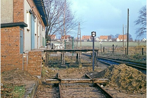 Glinde Bahnhof 1967 Südstormasche Kreisbahn Südstormarner (1)