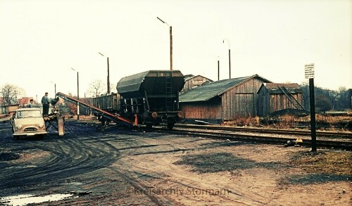 Glinde Bahnhof 1967 Südstormasche Kreisbahn Südstormarner (2)