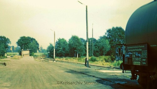 Glinde Bahnhof 1971 Südstormasche Kreisbahn Südstormarner