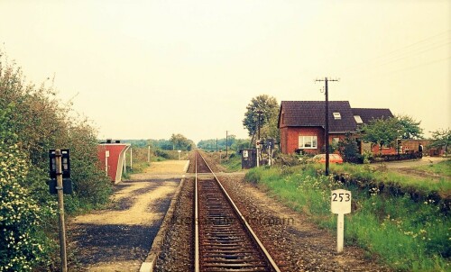 Havekost Bahnhof 1976 Haltestelle (2)