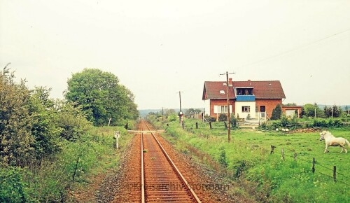 Havekost Bahnhof 1976 Haltestelle (3)