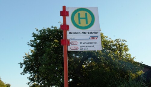 Havekost Bahnhof 2023 Haltestelle (2)