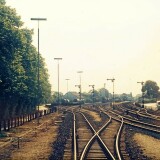 Schwarzenbek_Bahnhof_1976_Zufahrt_von_Trittau-2