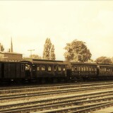 Schwarzenbek_Bahnhof_nach_Trittau_1974_historischer_Zug-2