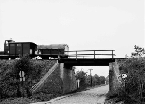 Sprenge Bahnhof Haltestelle 1964 (3)