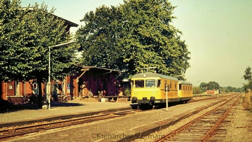 Trittau Bahnhof 1975 Br 698 Sytemtechnik