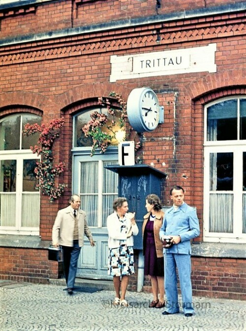 Trittau Bahnhof letzter Personenzug 1976 Feierlichkeiten (3)