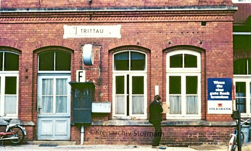 Trittau Bahnhof letzter Personenzug 1976 Feierlichkeiten (5)