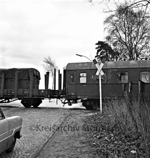 glinde 1962 Gleise Bundeswehr Zug