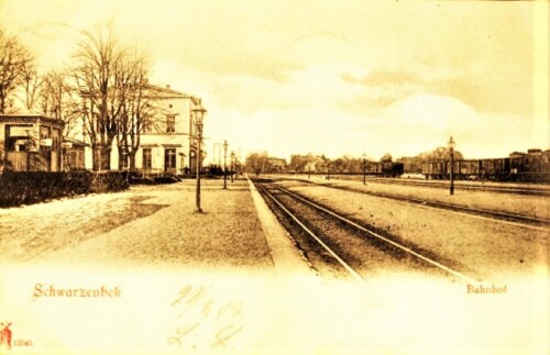 schwarzenbek Bahnhof 1916 Postkarte
