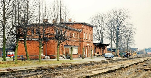 trittau1981demontage Gleise Bahnhof (1)