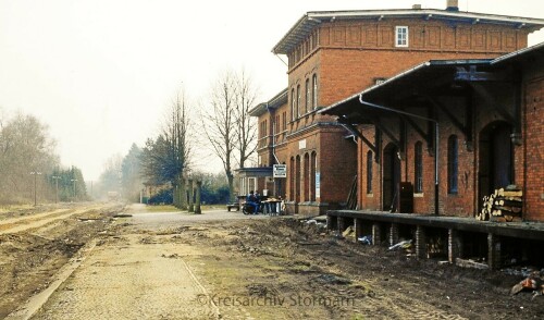 trittau1981demontage Gleise Bahnhof (3)