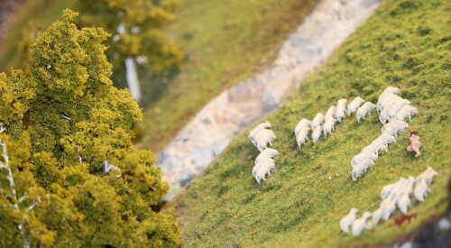 Miwula Miniaturwunderland Szenen mit Personen und Tieren (13)