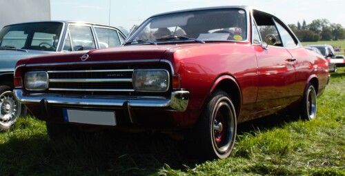 Opel Rekord B Coupe rot oldtimer (2)
