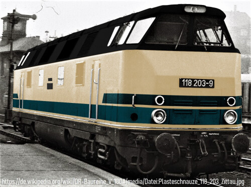 DR 118 203 Städteexpressbeige 85 80 70,blau 0 12 14,10 30 33