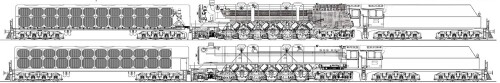 BR 46 1 F 3 Kondensations Dampfmotor Wüstenlok Henschel 1942 (8) 1280Pix