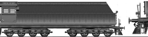 BR 46 1 F 3 Kondensations Dampfmotor Wüstenlok Henschel 1942 (8) Kopie